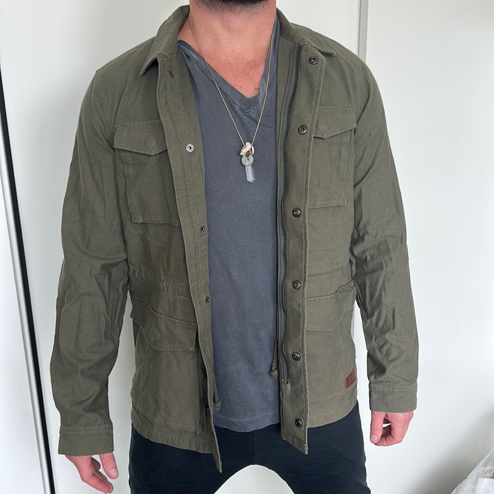 Vans army green jacket